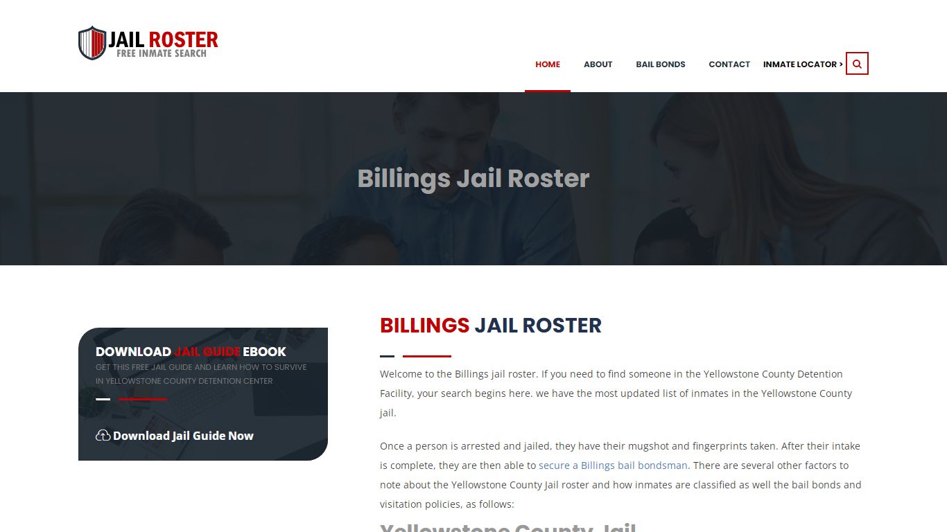 Find Yellowstone County Jail inmates using this Billings ...